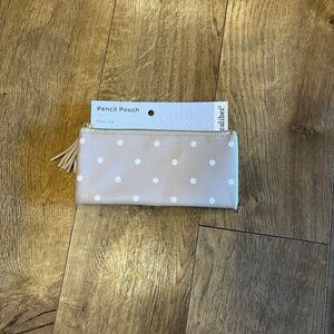 Pencil pouch polka dot NWT